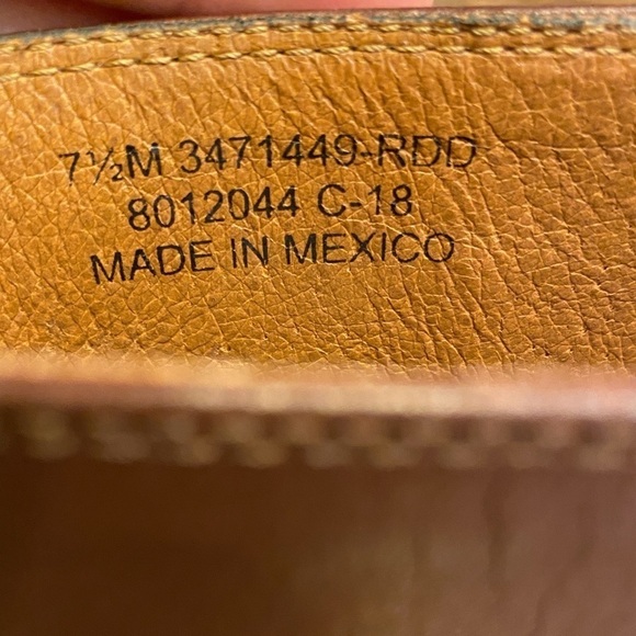 Frye Melissa Button Zip Short Cognac Ladies Ankle Boots Brown Booties Size 7.5 - Picture 11 of 14